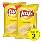 Lays Classic Salted Potato Chips 2X67 g (Pack Of 2)