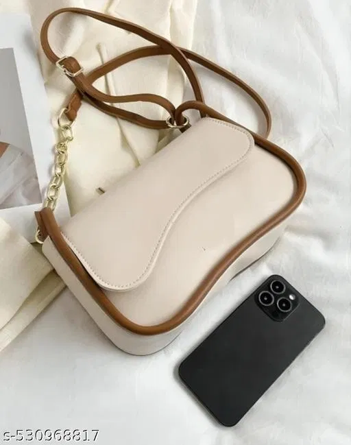 Crossbody Bags & Sling Bags for Women (Cream)