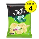 Too Yumm Chips American Style Cream & Onion 4X10 g (Set of 4)