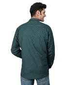 Poly Cotton Full Sleeves Printed Shirt for Men 