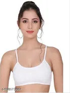 Cotton Solid Bras for Women, Assorted, Pack of 4 