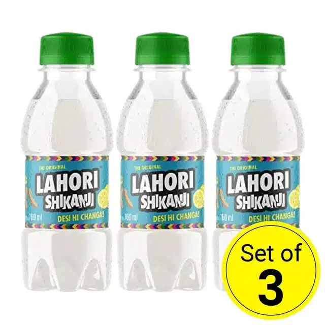 लाहोरी शिकंजी 160 ml (पैक ऑफ़ 3)