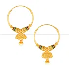 Oxidised Gold Plated Earrings for Women & Girls 