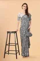 Trendy Zoya Silk Saree with Blouse Piece For Women 