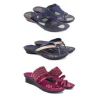 Combo of Flats with Heels for Women 