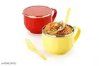 Stainless Steel Multipurpose Bowl with Spoon & Lid 