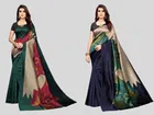 Art Silk Printed Sarees for Women 