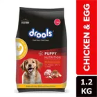 ड्रूल्स चिकन और एग ड्राई पपी फूड, 1.2 Kg