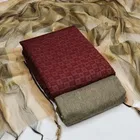 Jacquard Unstitched Dress Material for Women 