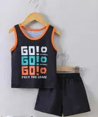 Hosiery Printed Clothing Set for Kids 