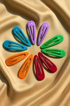 Kids Rainbow Snap Hair Clips 