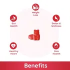 Purna Gummies Sugar Free Apple Cider Vinegar for Adults & Kids - Better Digestion & Clear Skin 