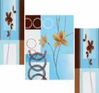 MDF 3 Pcs Designer Wall Painting for Home & Office (Multicolor, 12x18 Inches) (Set of 1)