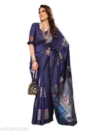 Kanjivaram Banarasi Soft Silk Saree for Women 