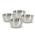 JENSONS Stainless Steel Apple Bowl (250 mL each, Pack of 4)