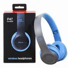 P47 Foldable Wireless Bluetooth Headphone with Mic & SD Card Support 