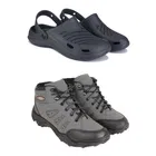 Combo of Casual Shoes with Clogs for Men 