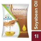 Patanjali Soyabean Oil (Physically Refined) 1 L (Pouch)