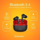 TecMarx Vibe Wireless Earbuds - 30H Playtime