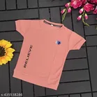 Cotton Blend Round Neck Printed T-Shirt for Boys 