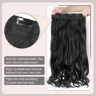 24 Inch Hair Extension/Wig  for Women, Black