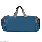 Prayer Polyester Gym Bag/Unisex Gym Bags/Adjustable Shoulder Bag for Men/Duffle Gym Bags for Men/Carry Gym Accessories/Fitness Bag/Sports &Travel Bag/Gym kit Bag with separate shoes pocket 