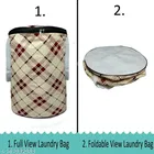 KANUSHI Industries® 100 % Waterproof & dustproof Designer Laundry Bag 