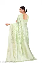 Cotton Zari Woven Saree for Women 