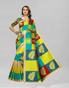 SVB प्रिंटेड साड़ी फॉर वीमेन 