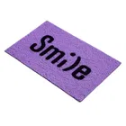 Status PVC Smile Anti Skid Mat 38x58cm Lavender