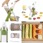 Multicolorfunctional Kitchen Vegetable Chopper Mandoline Food Cutter 