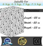 KANUSHI Industries® 100% Waterproof & Dustproof Front Load Automatic Washing Machine Cover