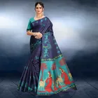 Khadi Printed Saree for Women 