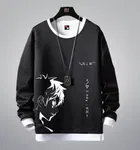 Fleece Printed Sweatshirt for Men 