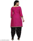 Cotton Printed Salwar Suit for Women 