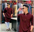 Solid Regular Kurta for Men 
