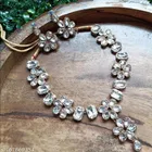 Oxidised Alloy Necklace with Earrings for Women 