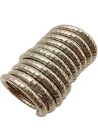 Alloy Spiral Bangle Bracelet for Women 