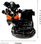 Lord Ganesha Water Fountain with 10 Smoke Backflow 