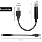 Plastic USB Night Light for Car 