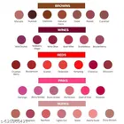 Pack of 3 Matte Lipsticks, Intense Color Pay Off, Full Coverage Long Lasting Weightless Velvety Formula