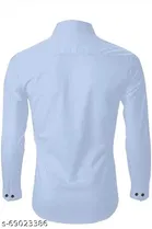 Men's Solid Full Sleeve Shirt 
