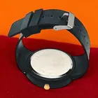 Silicone Strap Round Analog Watch for Men 