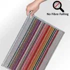 Status Polypropylene Door Mat with Anti Slip Backing 38x58cm Grey