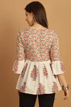 Cotton Printed Top for Women 