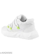 Shoetopia Solid Synthetic Sneakers for Girls 