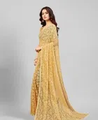 Net Floral Saree for Women 