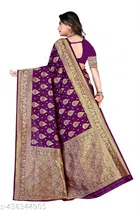 Banarasi Silk Zari Woven Saree for Women 