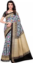 Art Silk Printed Saree for Women 