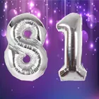 Foil Balloon for Birthday Celebration, No. 81 